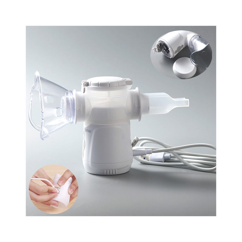 Asthma Mesh Portable Nebulizer แบบพกพา Dual Channel ไม่มีการปิดกั้น2μm - 3μm