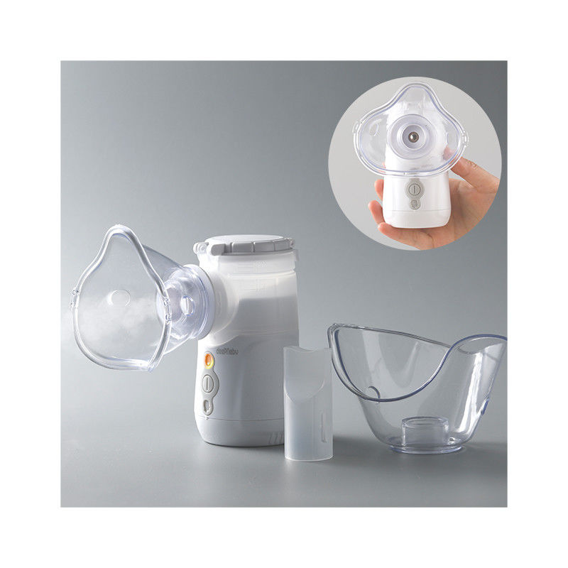 ยาสูดพ่นตาข่ายแบบพกพา Nebulizer เด็กผู้ใหญ่โรคหอบหืดไอ1.5μM - 3.2μM