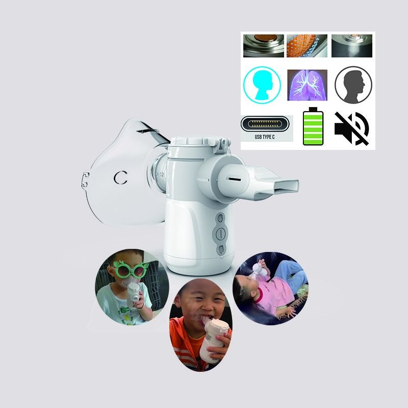 2.0 - 3.2μM At Home Nebulizer Machine Medical Cough Inhalation For Kids