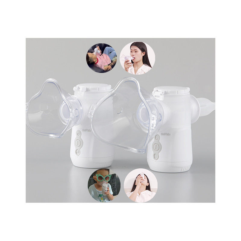 Nebulizer ตาข่ายสั่นแบบพกพา1.2μm - 3.6μm Nebulizer หลอดลมฝอยอักเสบเด็ก