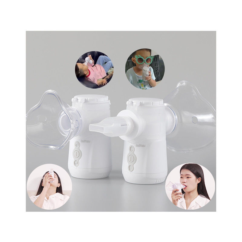 เครื่องพ่นฝอยละอองสำหรับเด็กในครัวเรือนแบตเตอรี่ USB เครื่องพ่นยาพ่นฝอยขนาด2.7μmใช้สำหรับไอ