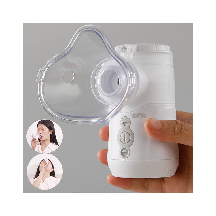 2.9μM Asthma Attack เครื่องช่วยหายใจ Dual Channel Nebulizer ใช้สำหรับทารก
