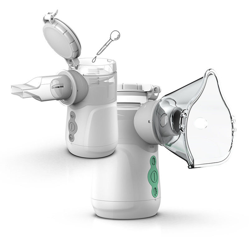 2.9μM Asthma Attack เครื่องช่วยหายใจ Dual Channel Nebulizer ใช้สำหรับทารก