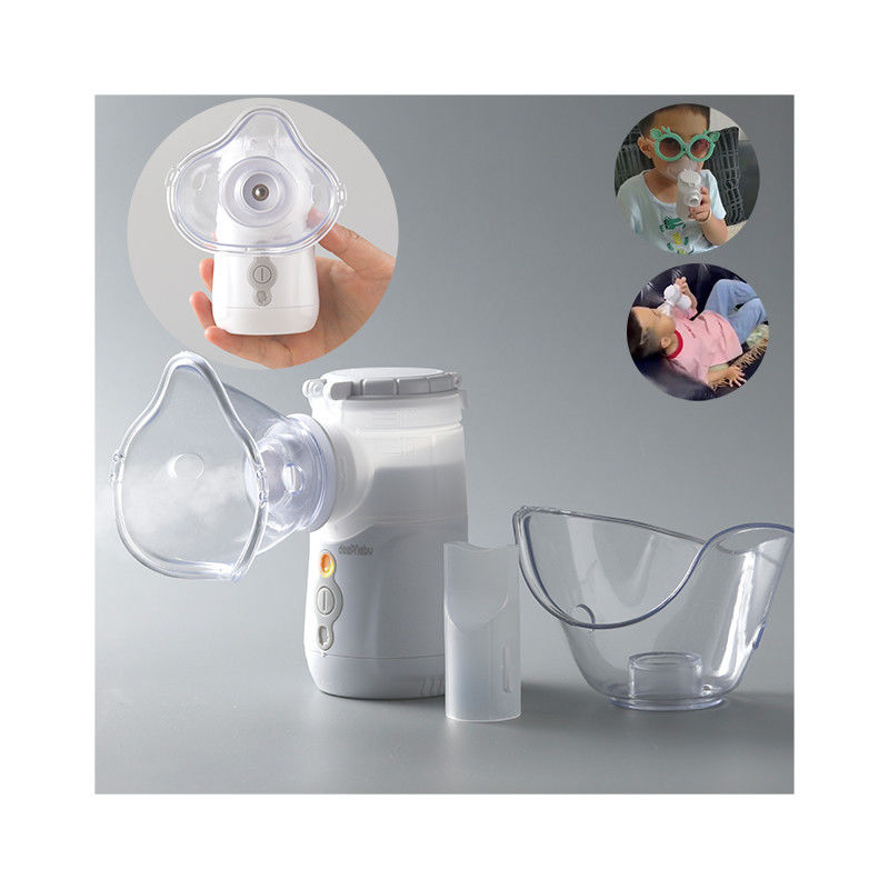 2.9μM Asthma Attack เครื่องช่วยหายใจ Dual Channel Nebulizer ใช้สำหรับทารก