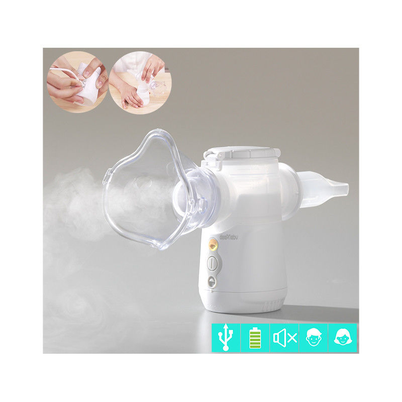 ชั้นนําเด็ก Nebulizer inhaler เครื่องแบตเตอรี่ กลากไอ แอสตม่า หน้ากากพกพา Mesh inhaler Nebulizer