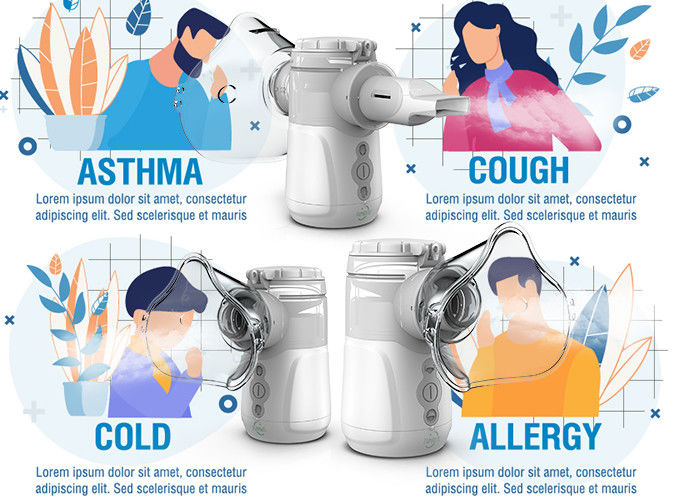 เด็ก ปิดเสียง Nebulizer ผู้ใหญ่ สั่นสะเทือนทารก ที่บ้านไอหวัด Inhaler 2022 ร้อนที่สุด พกพา Nebulizer Mesh