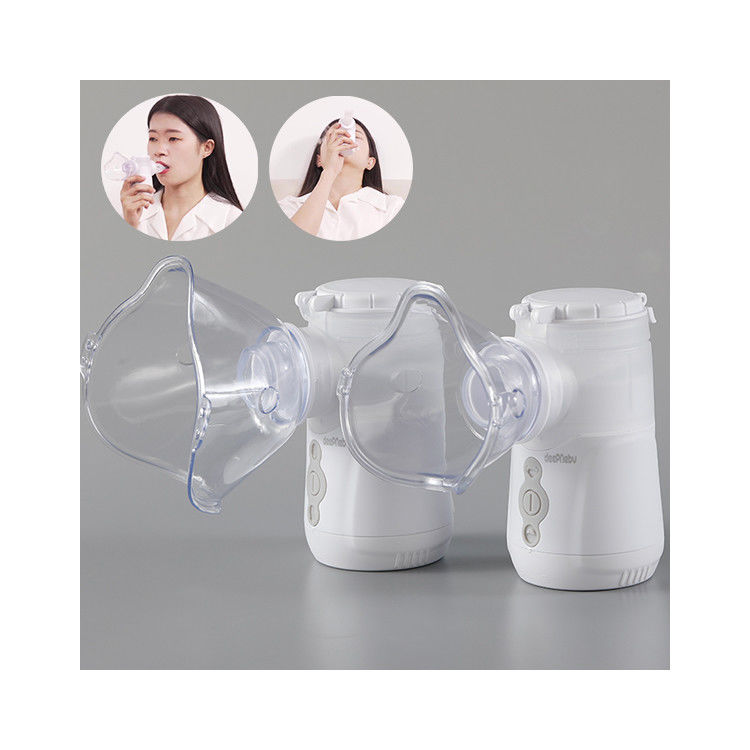 Child Mesh Nebulizer แบบพกพาสำหรับเด็ก2μm - 3μm 0.3mL / นาทีสำหรับหลอดลมฝอยอักเสบ