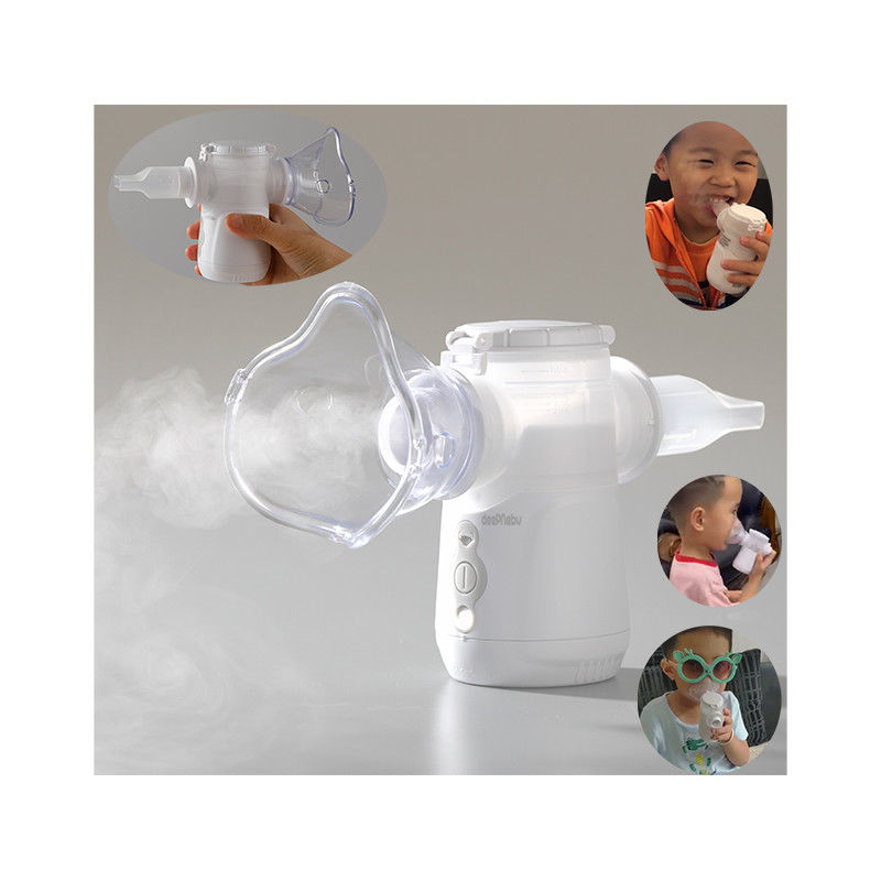 Home Hottest Mute พกพาหมอก Nebulizer เครื่องแบตเตอรี่ กลากหอบหืด