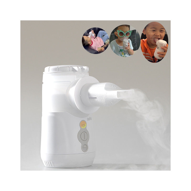 Kids Cough Cold Portable Home Nebulizer 0.35mL / Min DC USB ถอดแบตเตอรี่ได้