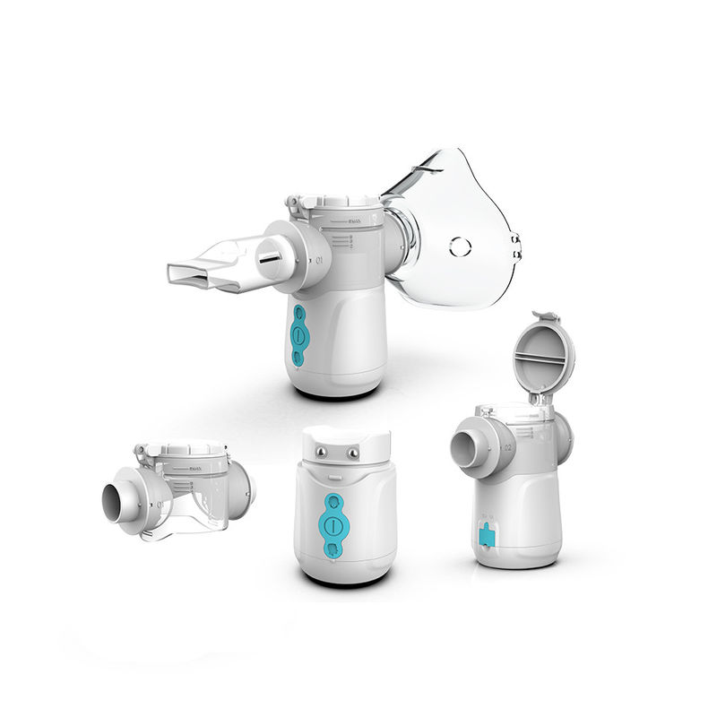 เครื่องพ่นยา COPD แบบพกพาขนาดเล็กสำหรับเด็ก 40dB IP34 สำหรับโรคหอบหืดไอเย็น