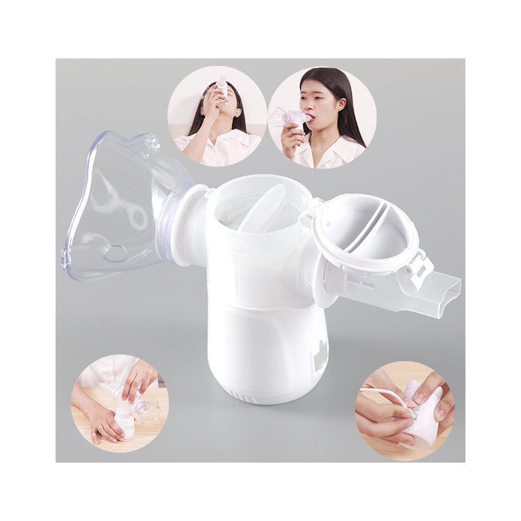 Cold Cough Mesh Ultrasonic Handheld Nebulizer 1.95μm - 3.35μm 40dB สำหรับเด็ก