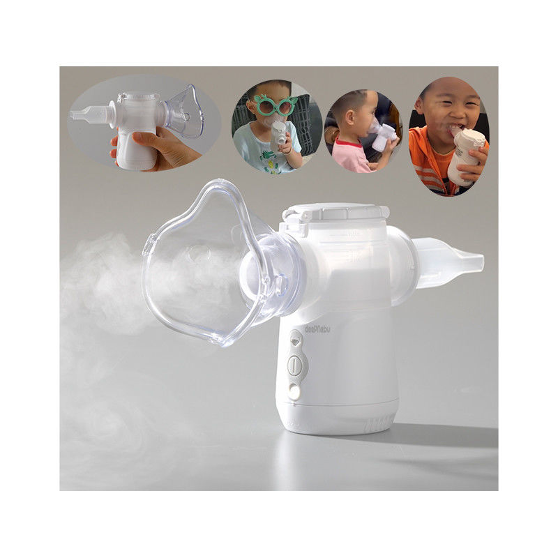 Cold Cough Mesh Ultrasonic Handheld Nebulizer 1.95μm - 3.35μm 40dB สำหรับเด็ก