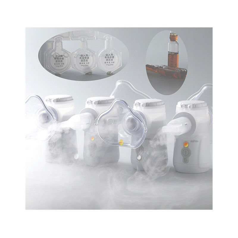 Cold Cough Mesh Ultrasonic Handheld Nebulizer 1.95μm - 3.35μm 40dB สำหรับเด็ก