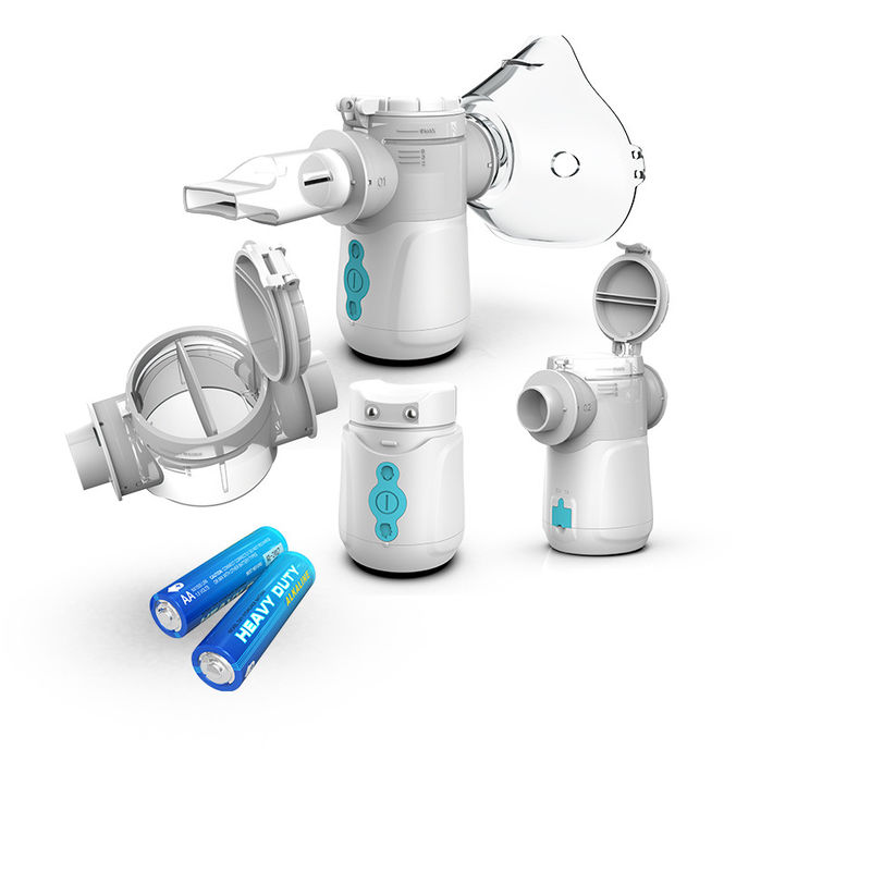 Homecare Budesonide Inhaler Nebulizer Dual Channel สำหรับโรคหอบหืด 1μM - 5μM MMAD