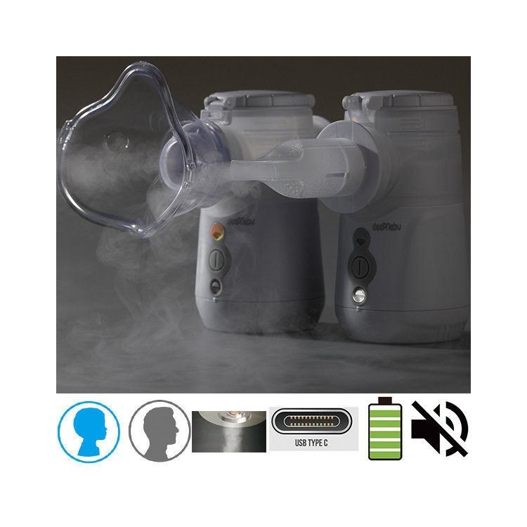ตาข่าย Nebulizer ตาข่ายมือถือสำหรับทางเดินหายใจและดวงตา0.5-3μM 0.32ml / นาที