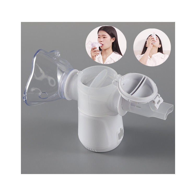 เครื่องพ่นยาสูดพ่นแบบพกพาเครื่องพ่นยาโรคหอบหืดเย็น3.06μM GSD2.5 สำหรับการดูแลที่บ้าน