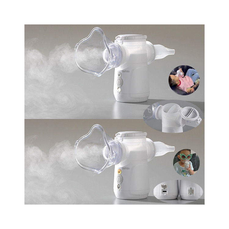 เครื่องช่วยหายใจสำหรับรักษาโรคหอบหืดแบบพกพา 3.14μm Nebulizer สำหรับทารกที่เป็นหวัด