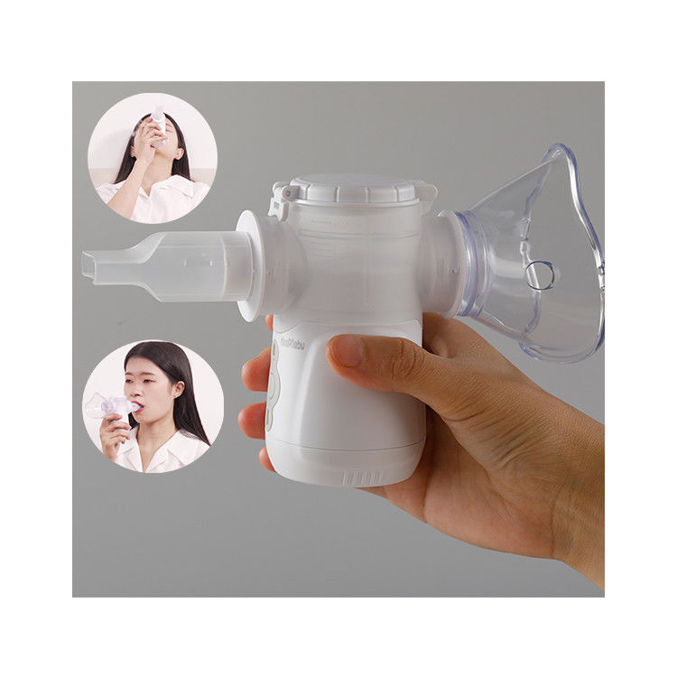 เครื่องช่วยหายใจสำหรับรักษาโรคหอบหืดแบบพกพา 3.14μm Nebulizer สำหรับทารกที่เป็นหวัด