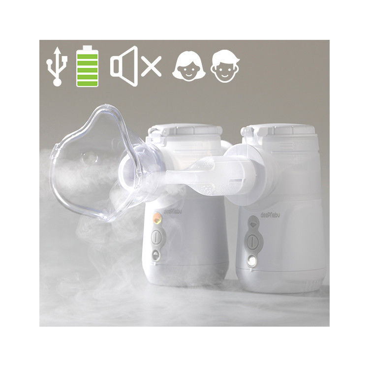 Baby Healthcare Mesh Nebulizer เครื่องแบบพกพา 2.92μm MMAD สำหรับโรคหลอดลมอักเสบ