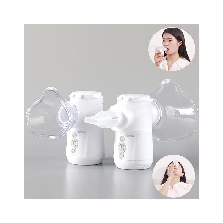 1.8-3.3μM Asthma Home Nebulizer เด็กทารก Type C USB Nebulizer แบบพกพา