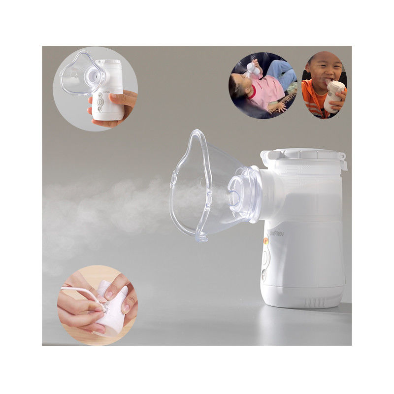 Medical Asthma Inhaler Nebulizer ไอเย็น USB 3.0μM 40dB Nebulizer แบบพกพาขนาดเล็ก