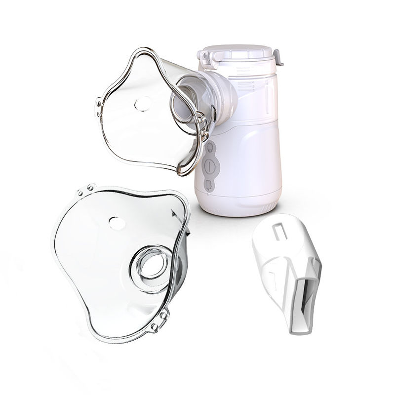 Medical Asthma Inhaler Nebulizer ไอเย็น USB 3.0μM 40dB Nebulizer แบบพกพาขนาดเล็ก
