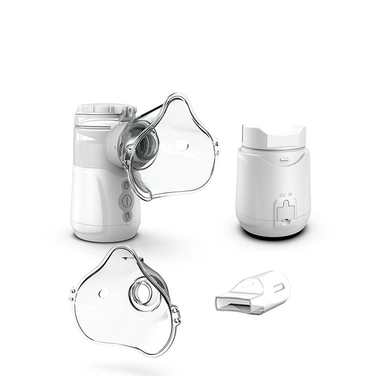 Type-c USB Portable Inhaler Nebulizer อัตราการไหลของ 0.2-0.5 ml/min