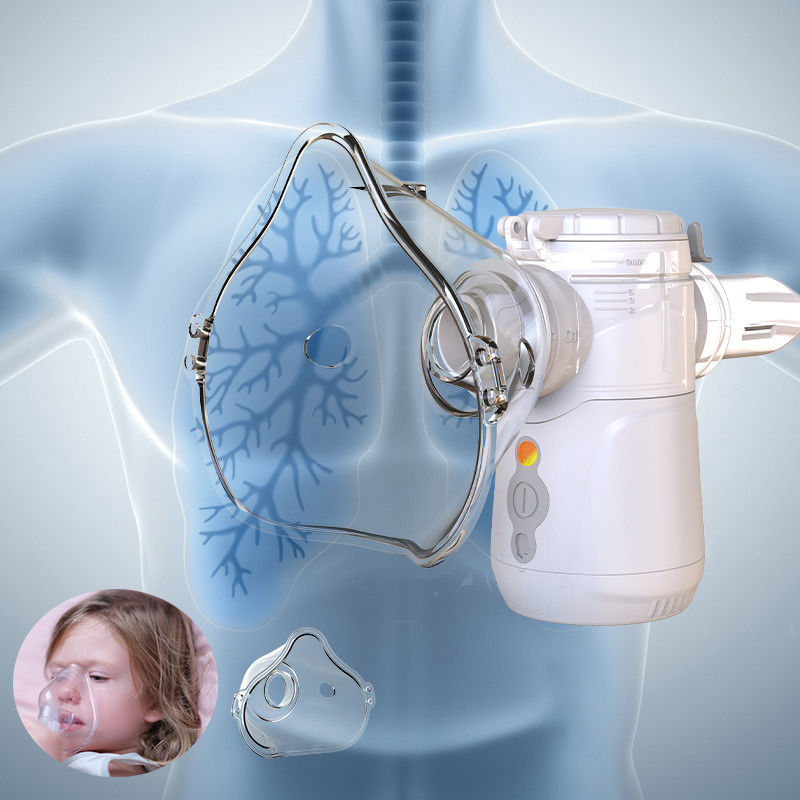 เครื่อง Nebulizer เด็ก Mesh การแพทย์ที่มี USB ประเภท c และแบตเตอรี่แอลคาไลน์