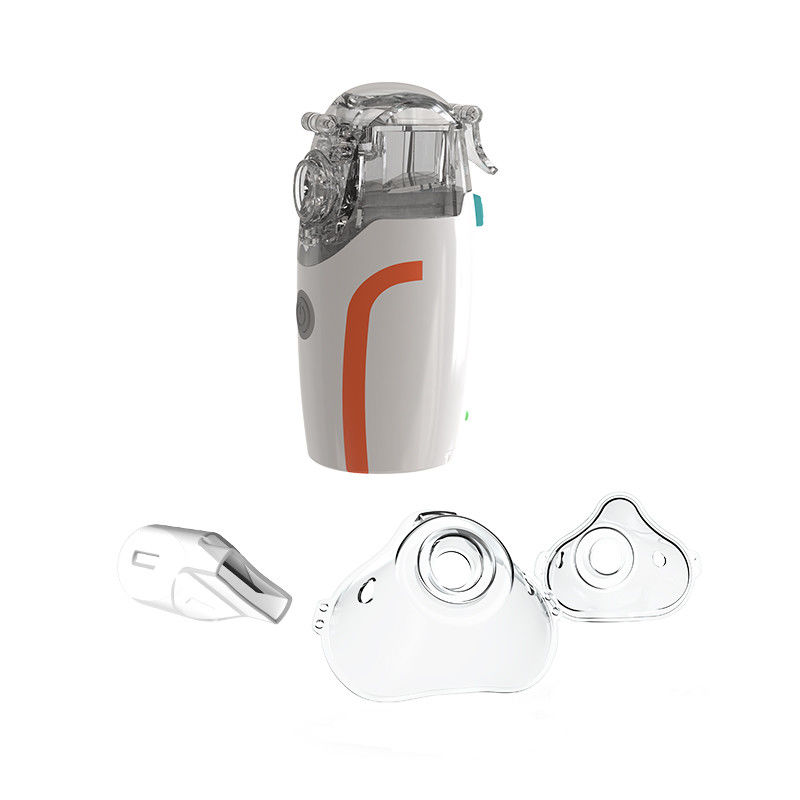Medical Mesh Kids Nebulizer ด้วยเทคโนโลยีป้องกันการแตกของห้องสองห้องสําหรับระบบทางเดินหายใจ