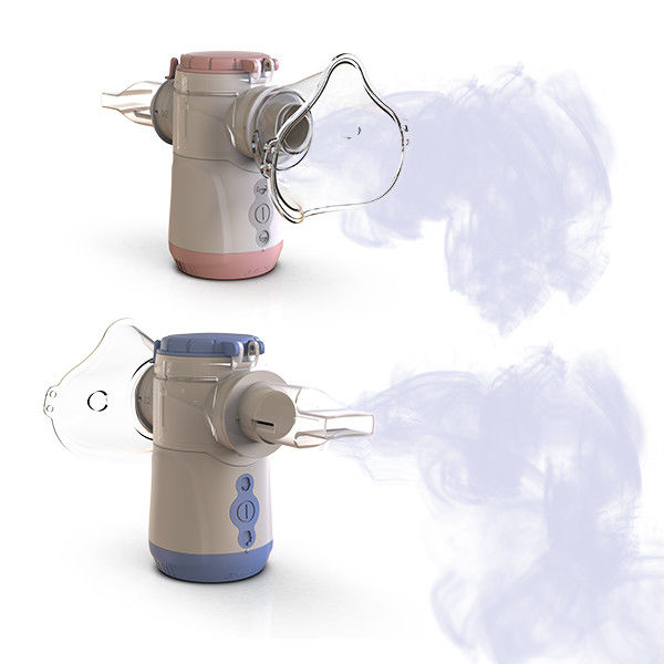 แบตเตอรี่ AA หรือ DC USB Powered Kids ผู้ใหญ่ Mesh Nebulizer ไปยัง Alveoli Bronchioles