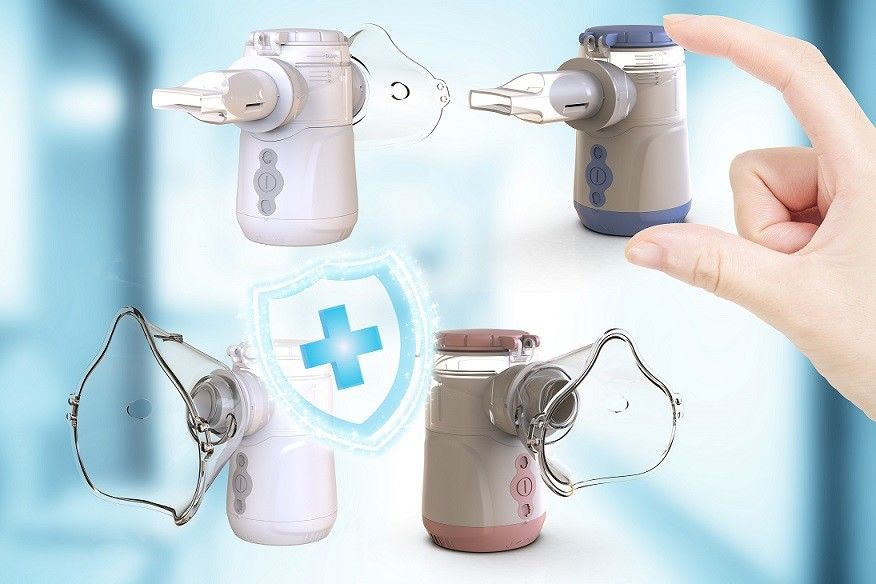 2.0-3.3μm Particle Size Mesh Nebulizer กับความดังต่ํา ≤35dB