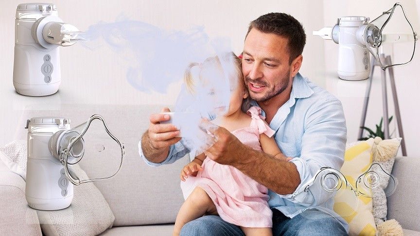 2.0-3.3μm Nebulizer Mesh ปรับได้สําหรับเด็กและผู้ใหญ่ สําหรับการส่งปอดที่เป้าหมาย