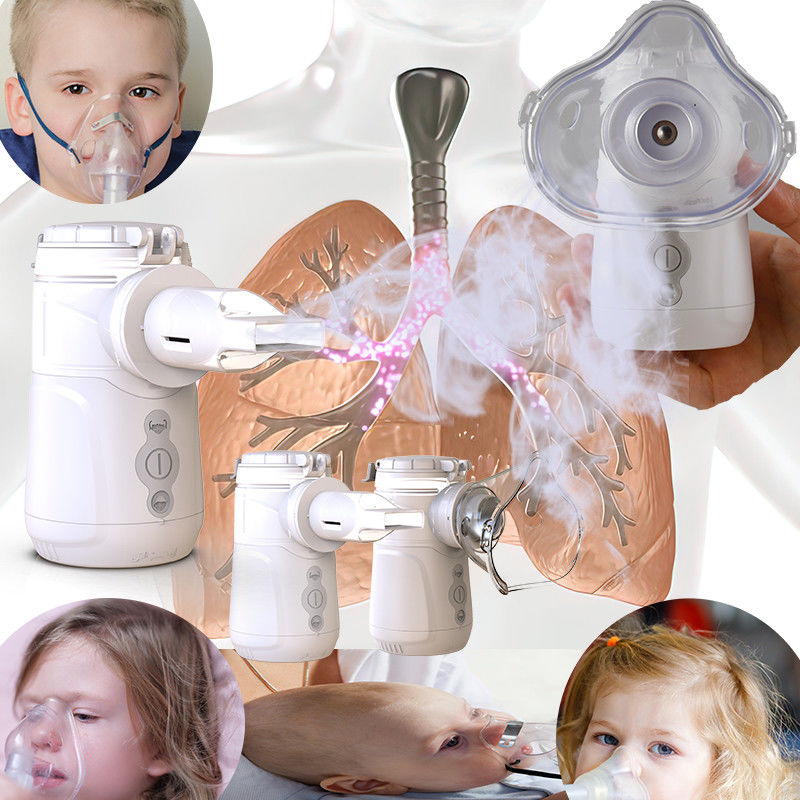 เครื่องสั่นสะเทือนเครือ Inhaler DC หรือ USB พลังงานการแพทย์เด็กและผู้ใหญ่